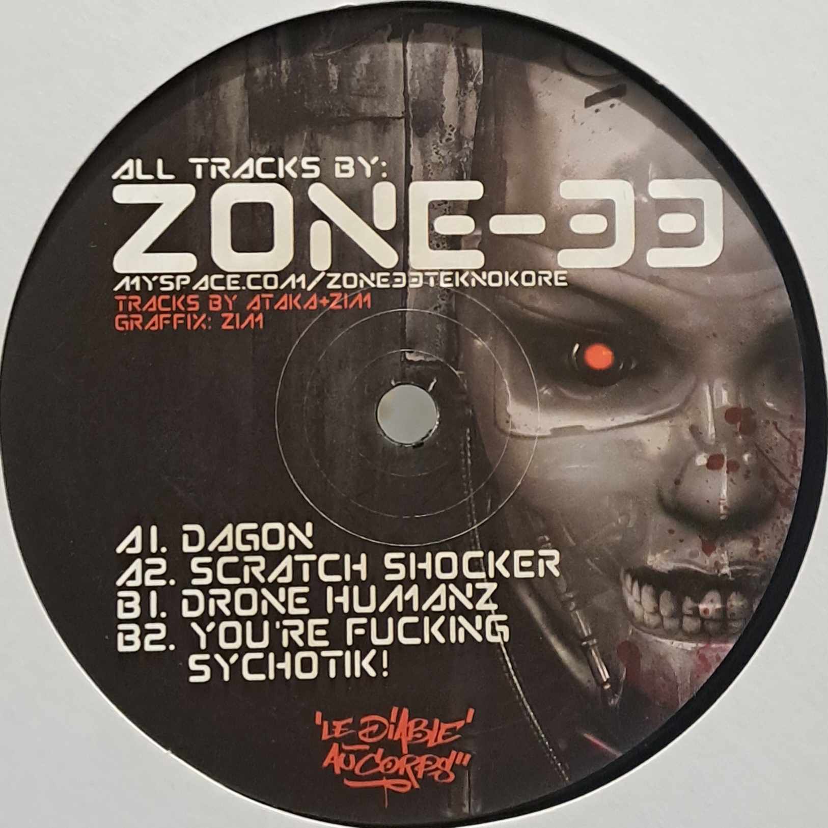 Toxic Zone 03 - vinyle freetekno